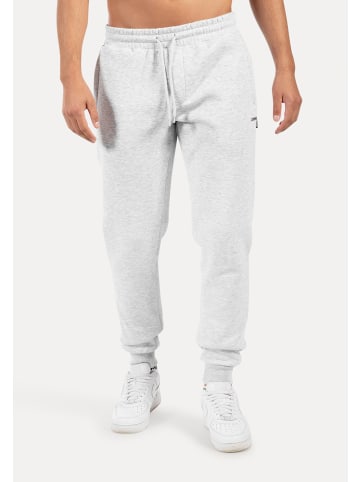 SMILODOX Jogginghose Thilo in Grau Melange
