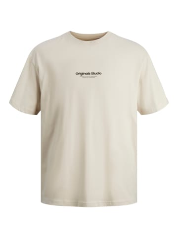 Jack & Jones T-Shirt JORVESTERBRO in Beige