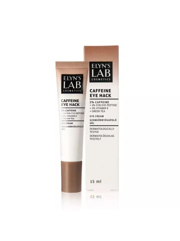 ELYN'S LAB Augencreme Caffine Eye Hack Eye Cream with Caffine, SYN-EYE & Vitamin E, 15 ml