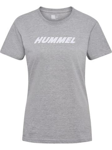 Hummel T-Shirt "Hmlelemental" in Grau