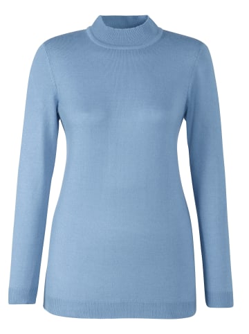 Sieh an! Pullover in bleu