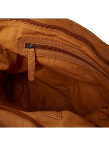 The Chesterfield Brand Ontario Handtasche Leder 37 cm in ocher yellow