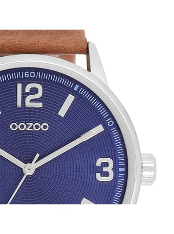 Oozoo Analog-Armbanduhr Oozoo Timepieces braun groß (ca. 45mm)