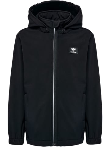 Hummel Hummel Softshell Jacke Hmlmars Kinder Atmungsaktiv Wasserdichter Und Windabweisend in BLACK