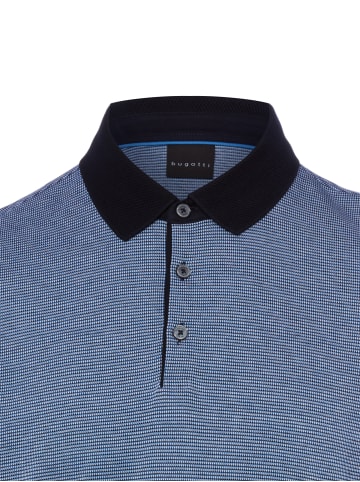 Bugatti Shirt in marine weiß