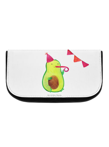 Mr. & Mrs. Panda Make-Up Bag Avocado Party Zeit ohne Spruch in Weiß