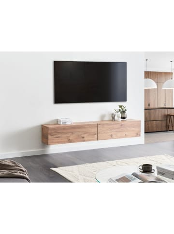 Beliani TV-Schrank GLADSTONE in Braun - (W) 180 x (H) 30 x (L) 32 cm