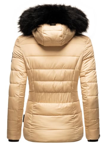 Navahoo Winterjacke Zuckerbiene in Beige