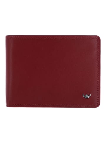 Golden Head Polo Geldbörse RFID Schutz Leder 12.5 cm rot