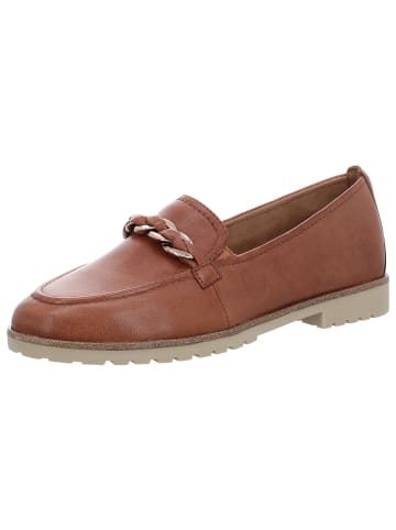 Tamaris Flacher Pump in braun