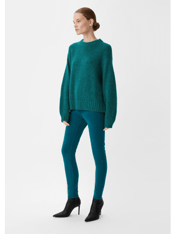 comma CI Strickpullover langarm in Petrol