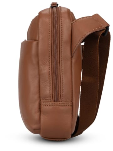 Jost Umhängetasche Tromsoe in Cognac