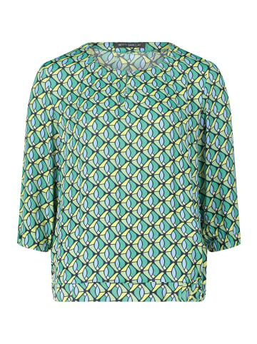 Betty Barclay Schlupfbluse mit Muster in Green/Blue