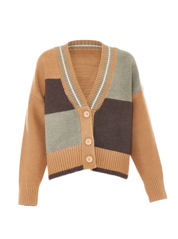 boline Damen Strickjacke in Beige