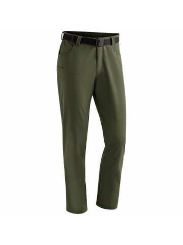 Maier Sports Softshellhose Perlit in Dunkeloliv