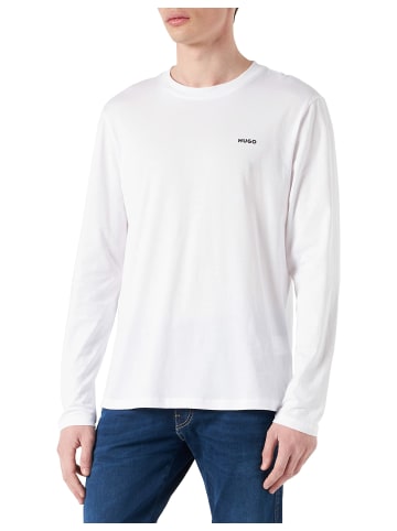 Hugo Boss Rundhals Langarmshirt für Herren in orange