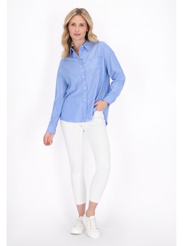usha BLUE LABEL Women Shirt in Blue Stripes