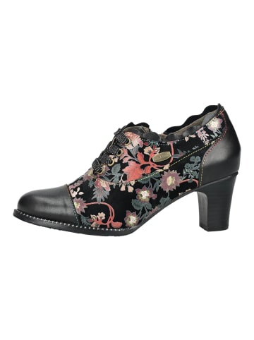 LAURA VITA Pumps in Schwarz Kombi