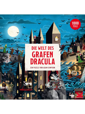 Laurence King Verlag Die Welt des Grafen Dracula | Ein Puzzle