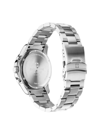 Swiss Alpine Military by Grovana Analoguhr für Herren in silber