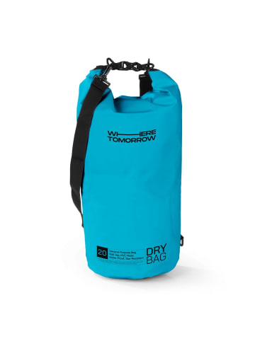 Where Tomorrow PVC dry bag Style 01 20L himmelblau Blau
