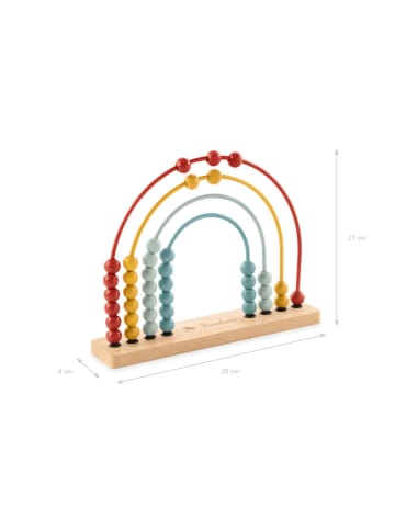 Pinolino Abakus-Regenbogen 'Ruby' in bunt