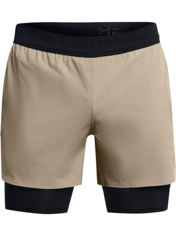 Under Armour Sportshorts "Ua Vanish Elite 2In1 Short" in Braun