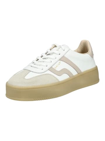 GANT Footwear Sneaker in Weiß/Beige