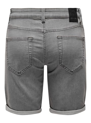 Only&Sons Short in Grey Denim