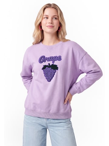 myMo Women Sweatshirt in Lavender
