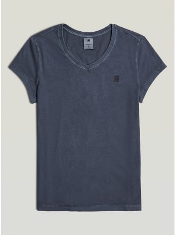 G-Star Raw Overdyed Eyben Slim V T-Shirt 2.0 osaka blue gd