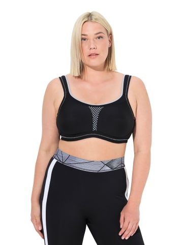 Ulla Popken Sport BH in schwarz
