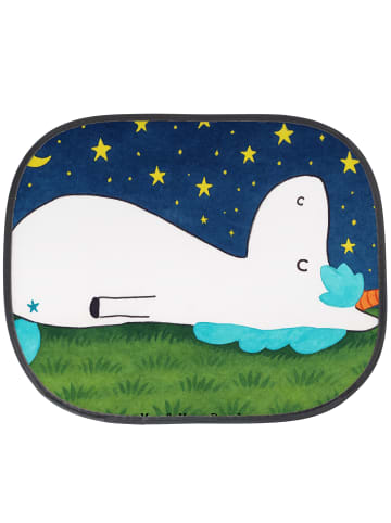 Mr. & Mrs. Panda Sonnenblende Auto Einhorn Sternenhimmel Design ... in Weiß