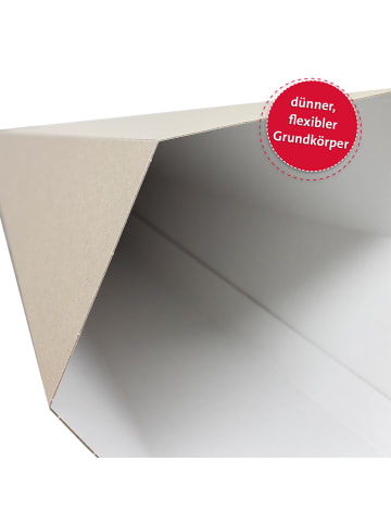 Schultüten-Rohling groß 100 cm in Grau