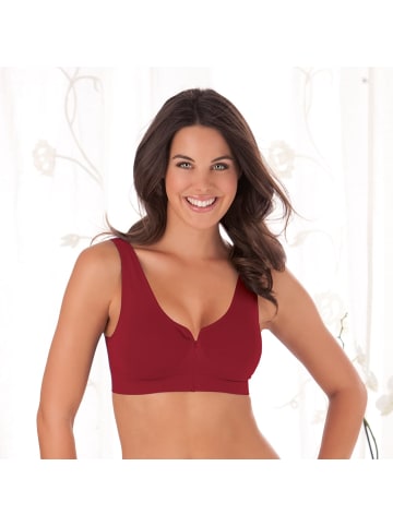 SLIMmaxx Traum-BH Reißverschluss 5er-Set 36/38 (M) beige/lila/rot/schwarz/weiß  Bunt