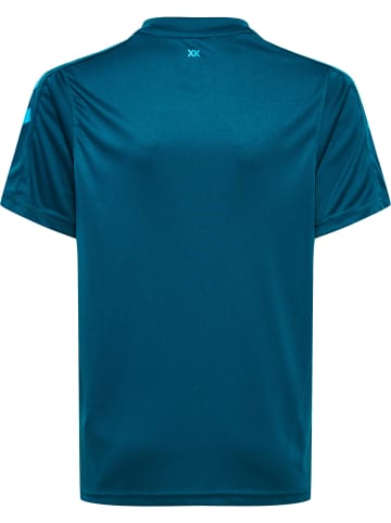 Hummel Hummel T-Shirt Hmlcore Multisport Kinder Atmungsaktiv Schnelltrocknend in BLUE CORAL/BLUE DANUBE