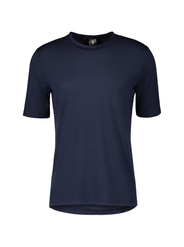 SCOTT M COMMUTERMERINO TEE in Blau