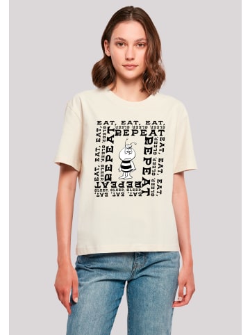 F4NT4STIC Ladies Everyday Tee Die Biene Maja Willi In The Loop in Whitesand