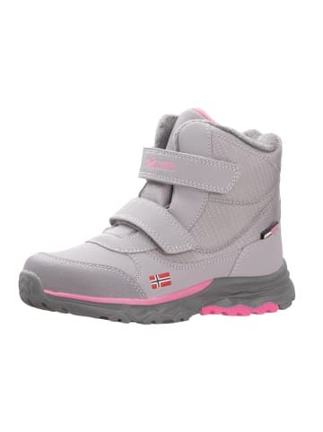 Trollkids Winterboots Hafjell in silver grey