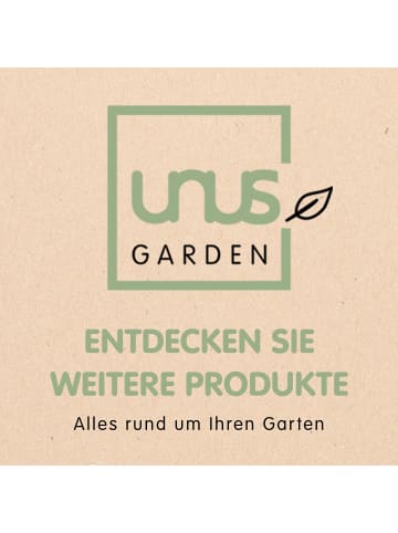 UNUS Outdoorkerze Kerzen quaderförmig 2er Set handgemacht in Grau