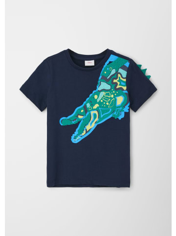 s.Oliver T-Shirt kurzarm in Blau