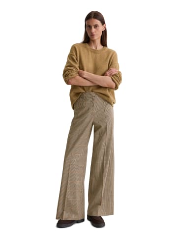 Marc O'Polo Hose im Anzug-Stil wide in Dark Brown