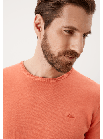 s.Oliver Pullover langarm in Orange