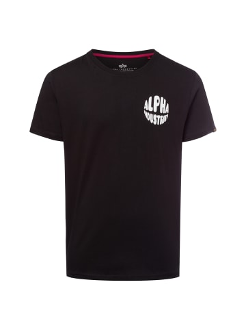 Alpha Industries T-Shirt in schwarz