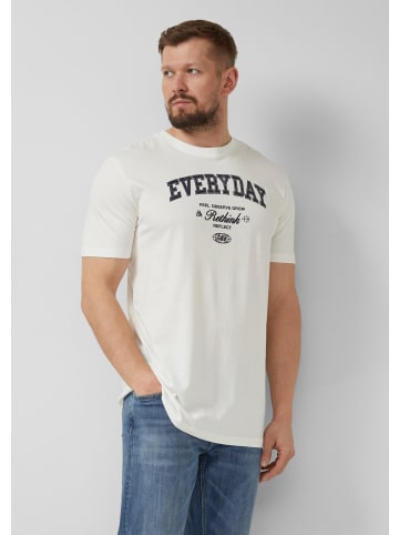 s.Oliver T-Shirt in 02D1_creme
