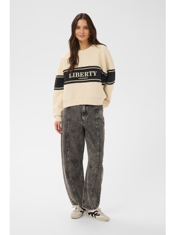 Kaffe Sweatshirt KAassia Oversize fit in Turtledove