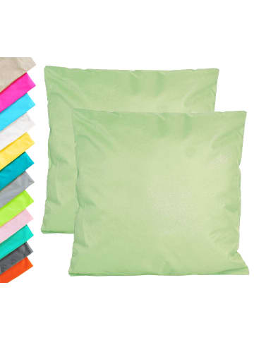 JACK 2er Set Outdoor Kissenhülle Kissenbezug 45x45cm in Mint