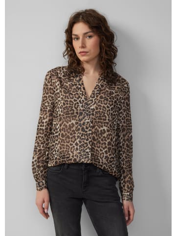 QS Bluse in 99A9_dunkelbraun