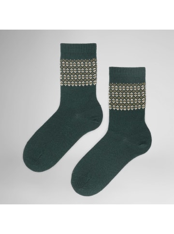 Hudson Socken Nordic Fashion in bottle green