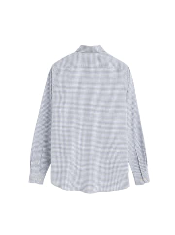 Polo Club Hemd MAN RIGBY GO VICHY LONG SLEEVE SLIM FIT in Hellblau